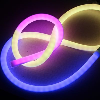 پیکسل 360 درجه rgb LED نوار های نیون فلکس dmx تغییر رنگ نوون فلکس