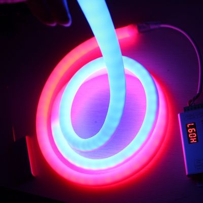 dmx SPI دیجیتال RGB WS2811 LED نئون 12v neonflex 360 درجه قابل تنظیم