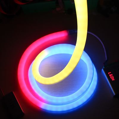 در فضای باز رنگ های متعدد ضد آب IP65 RGB LED نور تزئینی LED نوین انعطاف 360 درجه نوار