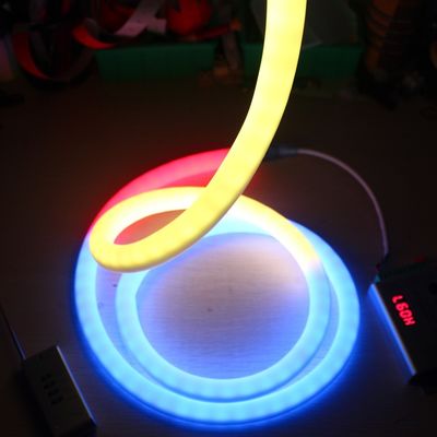 چراغ های 360 درجه LED Dmx Neon Flexible Dmx Neon Strip Light