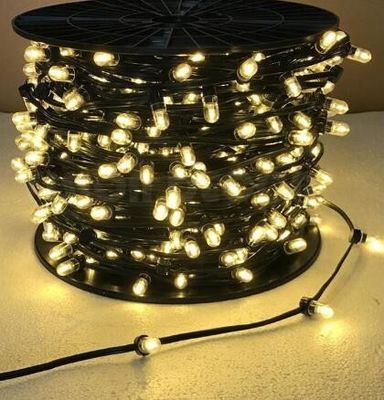 چراغ های مرسوم 2200K کریسمس 12 ولت ال ای دی برای تزئینات درخت در فضای باز