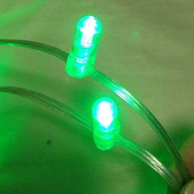 مارک 100m 12v رشته پری 666 LED IP67 برای ولتاژ پایین روشن سبز کریستال led رشته