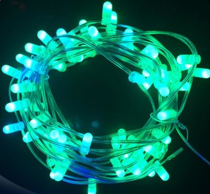 کریسمس 100m 666 leds 12V فلش LED کلیپ بر روی نور برای AU عروسی گارلند