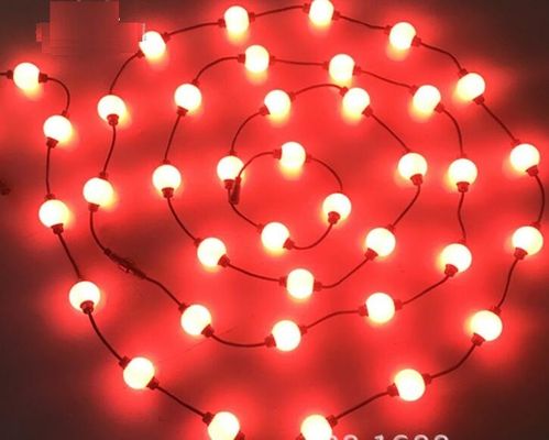 10 فوت نورهای دکوراسیون تعطیلات LED نور کریسمس توپ 3D 50mm Dmx