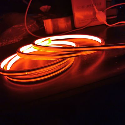 50m نوار انعطاف پذیر تابش نور رشته 24V مشاهده مربع UV قرمز LED نور Neon انعطاف پذیر